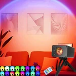 Sunset Lamp Projection Sunlight Projector, Led Rainbow Night Light, 10W Usb. Fixed Price $12.99.