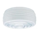 White And Clear Glass Drum Shade 8-INCH WESTINGHOUSE-8560800. Fixed Price $17.78.