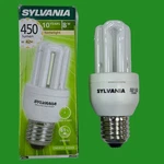 1X 8W (=42W) Sylvania Stick Cfl Light Bulb Edison Screw 2700K Low Energy E27 Es. Fixed Price $13.40.