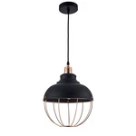 Ohr Lighting Koper Cage Pendant, Matte Black/copper Plated - OH110. Fixed Price $49.95.