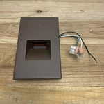 Wac Lighting WL-LED200F Ledme 5" Tall Step And Wall Bronze / Red. Fixed Price $17.72.