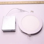 Luxrite Dimmable Led Recessed Downlight 5CCT 2700K-5000K 1000LM 12W 6" LR23761. Fixed Price $17.37.