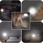 Intelligent Body Induction Lamp Led Night Light Usb Rechargeable Wall Mount/hold. Fixed Price $9.99.