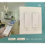 2PC Smart Wall Light Switch, Gosund Wifi Works With Alexa & Google New!!!. Fixed Price $29.97.