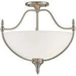 Savoy House Lighting 6-1005-3-SN Herndon Semi-flush Mount Satin Nickel. Fixed Price $200.00.