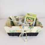 Jungle Babies 3 Pc.-nursery Basket, Night Light And Wall Border By Nojo. Fixed Price $59.99.