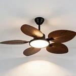 Led 52" Tropical Ceiling Fan Light Palm Leaf Blade Patio Living Room With Remote. Fixed Price $182.99.