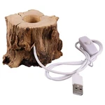 Crystal Ball Wooden Base Tree Stump Led Lights For Office Desktop. Fixed Price $28.91.
