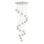 Lite Source Draplin Light Chandeliers, Chrome, Crystal LS-18198. Fixed Price $1804.99.