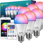 Smart Light Bulbs 6PACK With Remote, Color Changing Work W/alexa .... Fixed Price $71.73.