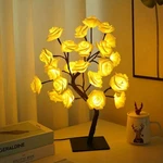 Rose Tree Lamp Led Flower Night Light Diy Branch Fairy Bedroom Home Decor. Fixed Price $25.99.