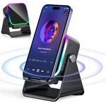 New Wireless Induction Speaker 5-IN-1 Bluetooth With Phone Stand Holder. Fixed Price $15.59.