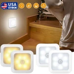 2 Wireless Led Motion Sensor Night Light Wall Cabinet Stair Lamp Battery. Fixed Price $12.11.