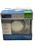 Progress Lighting 4 In. Brushed Nickel Integrated Led Recessed Trim. Fixed Price $9.95.