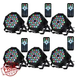 Lunsy Pack 36 Led Par Stage Lights, Sound/dmx Control, Uplights. Fixed Price $164.49.