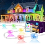 Permanent Outdoor Lights For House, 200FT Rgb+ic Smart Decor, 75 Scen.... Fixed Price $96.20.