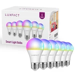 Luxfact Alexa Light Bulbs, Smart Rgbcw Color Changing, A19 E26 Bluet. Fixed Price $48.84.