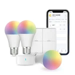 Broadlink Smart Home Starter Kit - Includes 3 Bulbs, 1 Scene Switch And Hub.... Fixed Price $38.35.