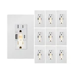 New Generation Usb Outlet With Led Night Light (manual), 5V 4.8A Tamper-resis.... Fixed Price $164.10.