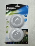 Energizer Push Activated 3" Led Battery Puck Color Changing Accent LIGHTS-2PKS. Fixed Price $14.95.