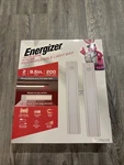 Energizer Rechargeable 200 Lumens Light Bar, Motion-sensing, Ultra-thin, Pack. Fixed Price $20.00.