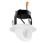 Elco Lighting 4" Round Led Adjustable Pull-down Insert EL49730W. Fixed Price $67.95.