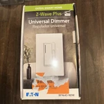 Eaton Smart Home Z-wave Plus Universal Dimmer RF9643-NDW Free Shipping. Fixed Price $15.00.