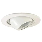 Jesco Lighting Line Voltage 4 White Trim (TM205WH). Fixed Price $30.00.
