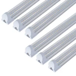 6 Pack 8FT Led Tube Light Fixture(super Bright White) For Garage Shop Warehouse. Fixed Price $129.99.