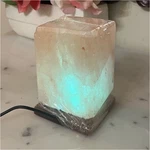 Terraluxcraftworks Color Changing Led Salt Lamp Natural Pink Crystal. Fixed Price $29.99.