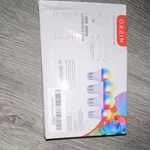 Orein A19 Wi-fi Smart Led Bulbs Rgbw Dimmable 4-PACK 800LM Multicolor. Fixed Price $13.99.