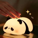 Cute Duck Lamp,fun Lying Flat Panda Night Light,led Squishy Animal Novel.... Fixed Price $24.09.