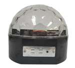 Alsy 6INCH Batteryoperated Black Led Music Party Light. Fixed Price $12.99.