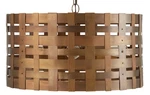 Capital Lighting 330441 Patinaed Brass 4-LIGHT 22"W Pendant. Fixed Price $598.00.