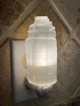 Selenite Iceberg Light, Crystal Plugin, Wholesale Bulk. Fixed Price $39.64.