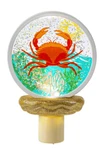 Ganz Midwest-cbk E2 Cor Crab Led Shimmer Disk Night-light 6.25" ME178416. Fixed Price $25.49.