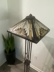 Meyda Tiffany Floor Lamp 63 H Nuevo Mission 66228. Fixed Price $450.00.