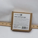 Armacost Lighting Wafer Thin Soft White Led Puck Polished Chrome Finish. Fixed Price $8.70.