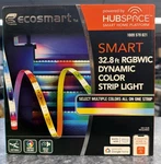 Ecosmart 32.8 Ft. Rgbwic Color Changing Dimmable Plug-in Led Strip Light. Fixed Price $19.99.