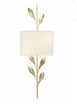 Broche 2 Light Antique Gold Sconce By Crystorama. Fixed Price $210.00.