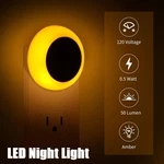 Amber Night Light Motion Sensor Plug For Bathroom, Kitchen, Hallway. Fixed Price $9.59.