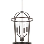 Homeplace By Capital Lighting 528541BZ Open Box Greyson Foyer Pendant Bronze. Fixed Price $118.00.