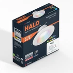 Halo Smart Wifi Led Downlight 6 Inch Rgb Color Tunable Wet Location. Fixed Price $17.99.
