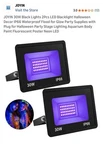 30W Lights 2 Pack, Waterproof Flood For Halloween Decor. Fixed Price $24.99.