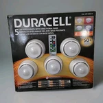 Duracell 5 Led Puck Lights With Directional Base Remote Control Brand-new 689314. Fixed Price $29.99.