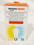 Amazon Basics A19 Smart Filament Led Bulb, Tunable White, 2.4 Ghz Wi-fi. Fixed Price $17.99.