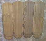 Casablanca Ceiling Fan Blades Medium Color Wood Set Of 4 Vintage Used. Fixed Price $33.99.