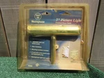 Brand New Westinghouse 7" Picture Light Polished Brass Finish 75050. Fixed Price $45.00.