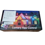 Lumary Permanent Outdoor Lights 49.2FT 15M Rgb App Control Smart Eaves Led Kit. Fixed Price $99.95.