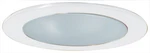 Elco EL912SH White 4" Lexan Shower Trim With Frosted Lens. Fixed Price $22.64.